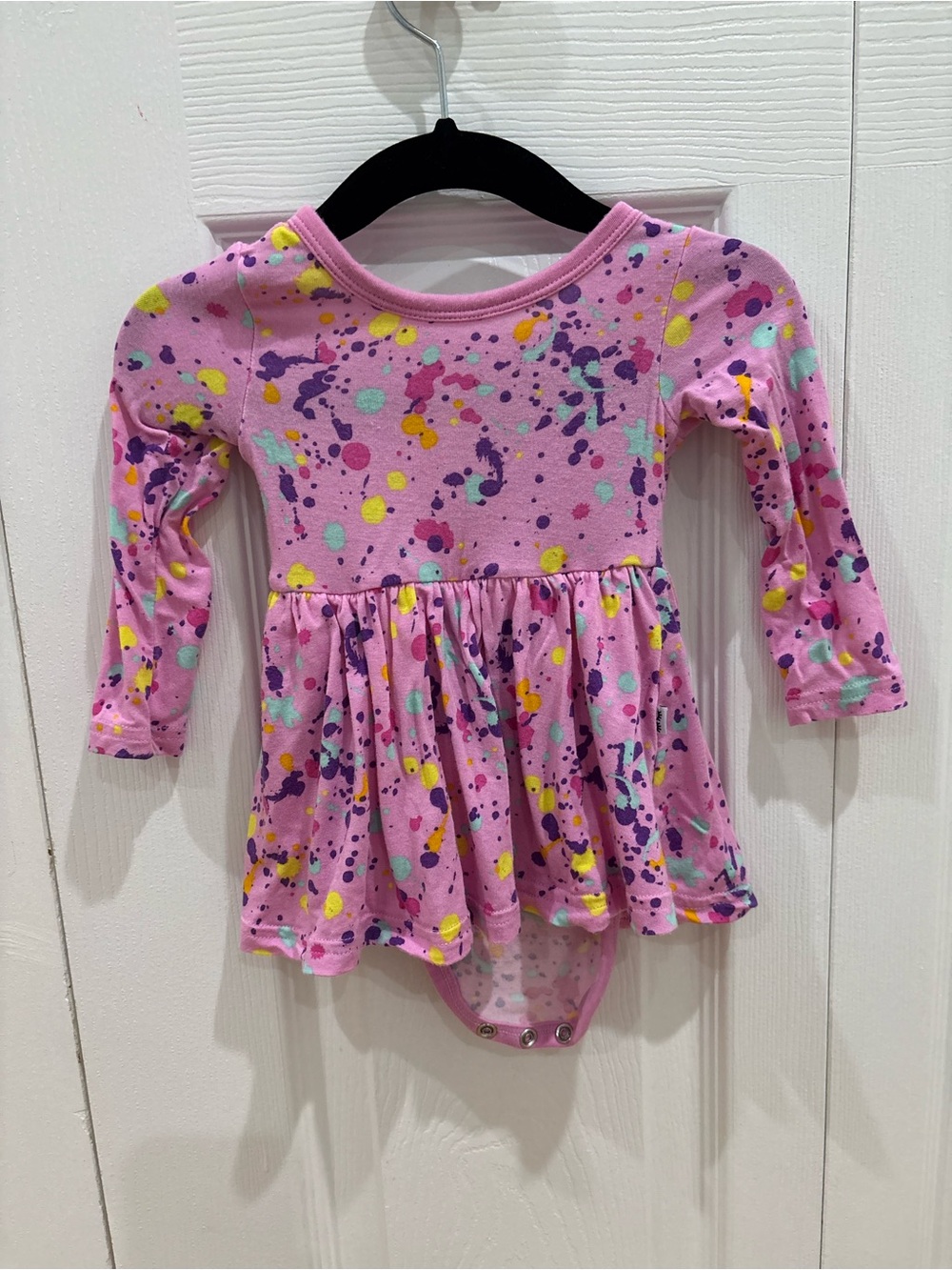 Little Sleepies Splatter Paint Bamboo Dress